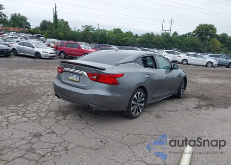 2016 Nissan Maxima 3.5 Sr from USA, damaged, VIN 1N4AA6AP9GC408981